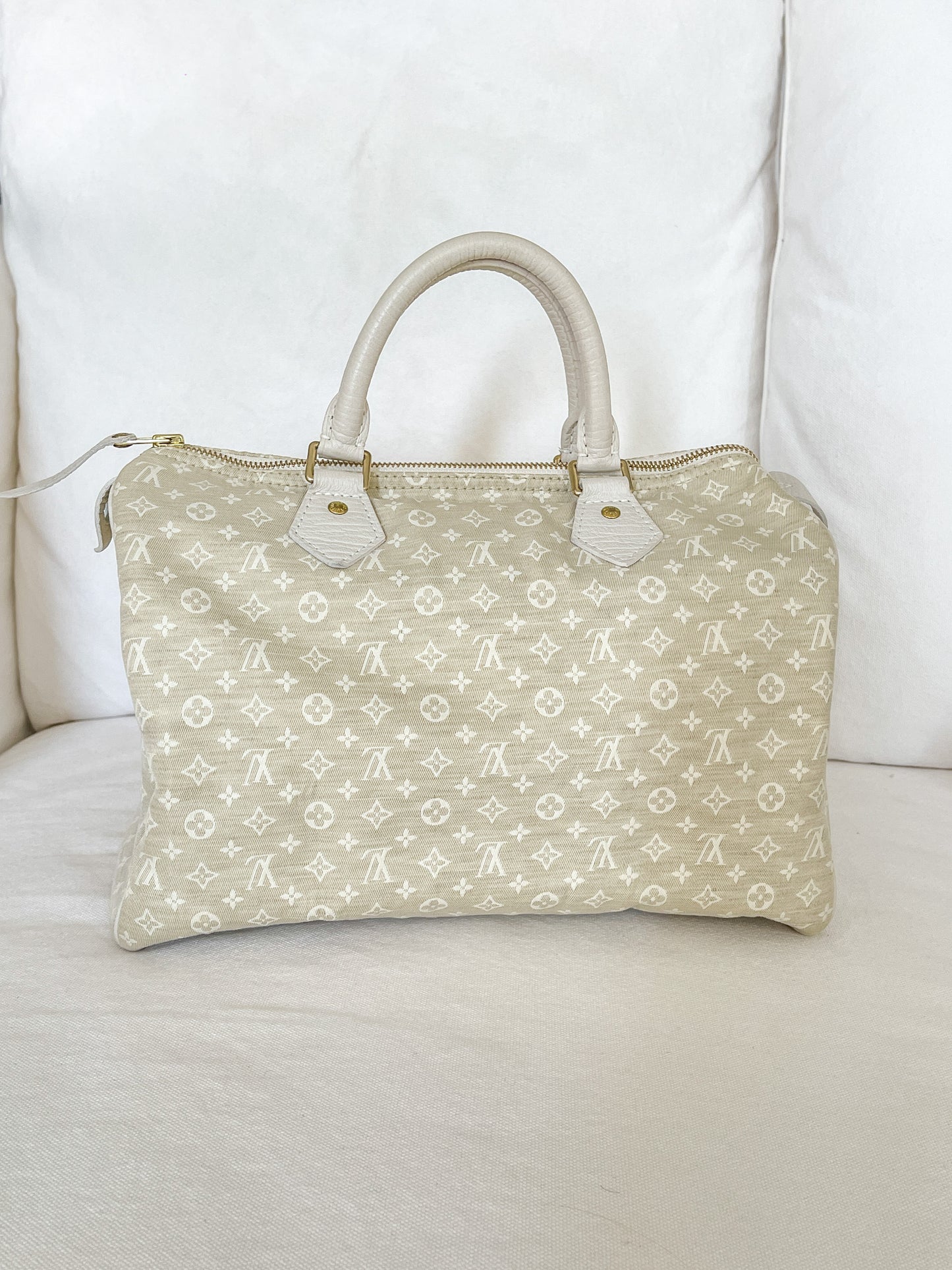 Vintage LOUIS VUITTON Denim Speedy 30