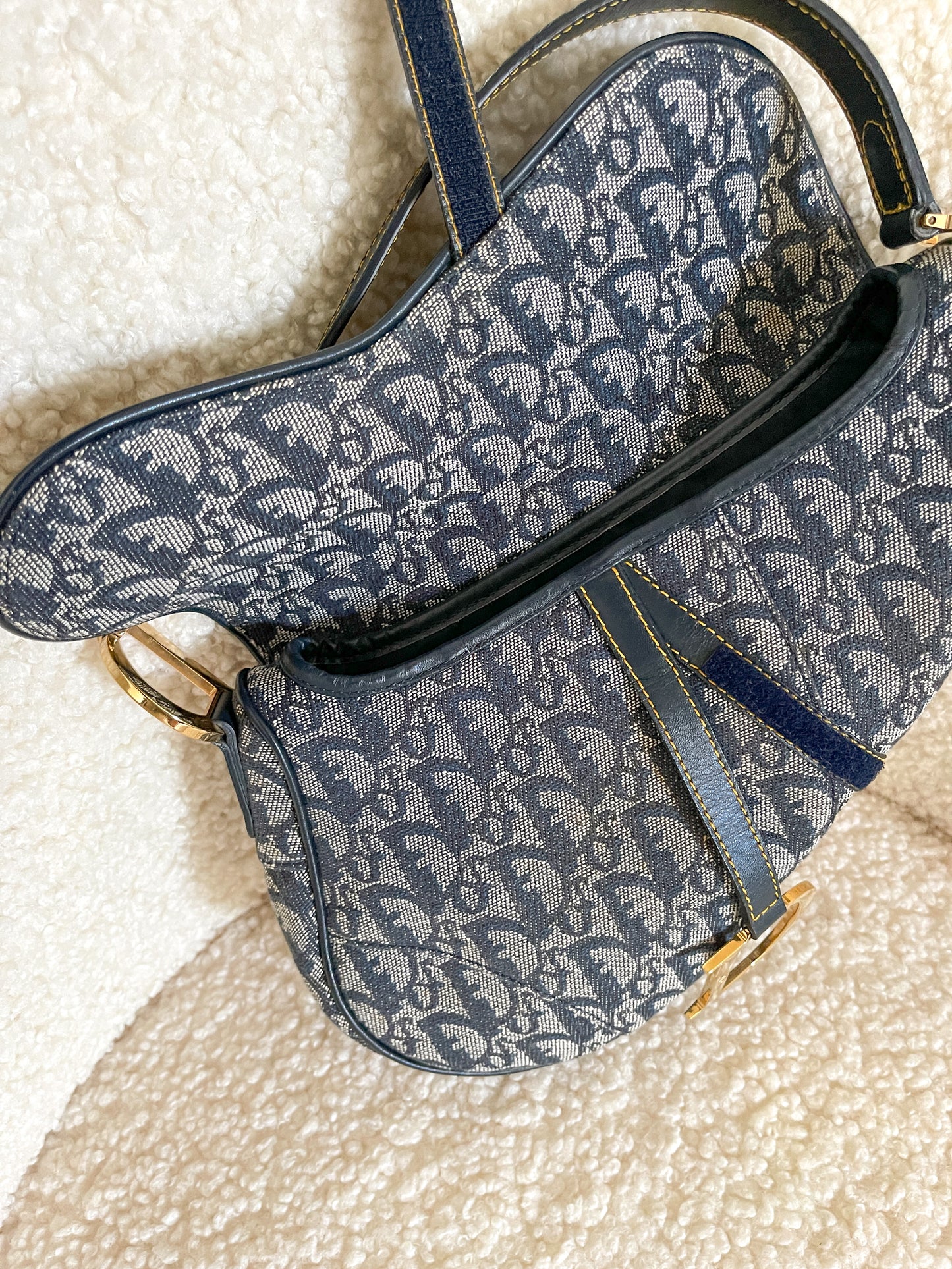 Vintage DIOR Saddle Bag