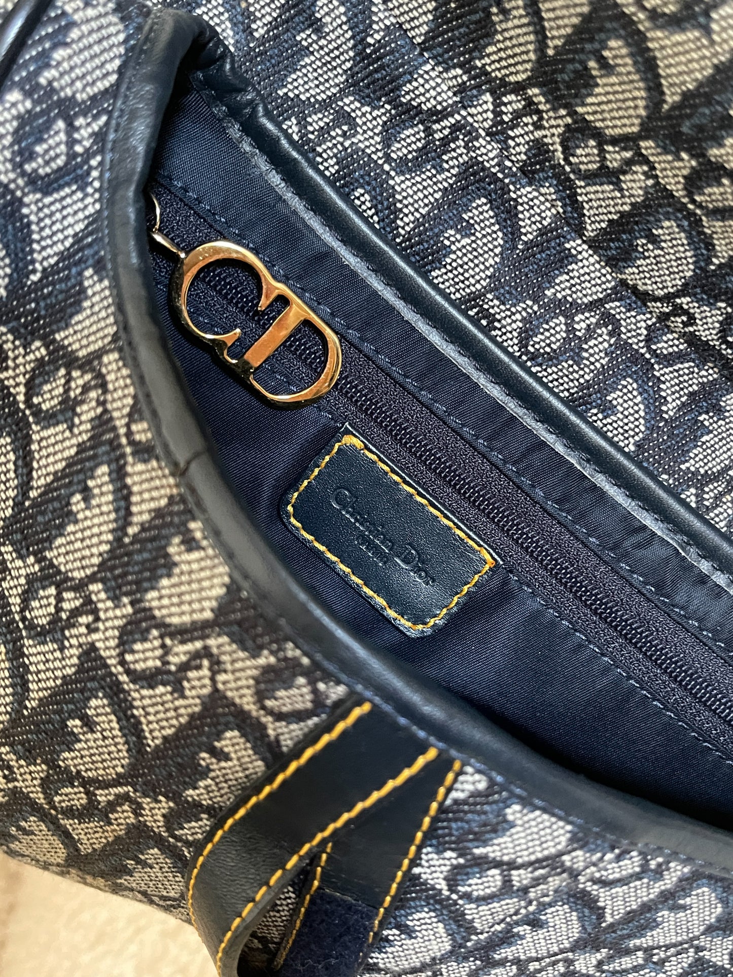 Vintage DIOR Saddle Bag
