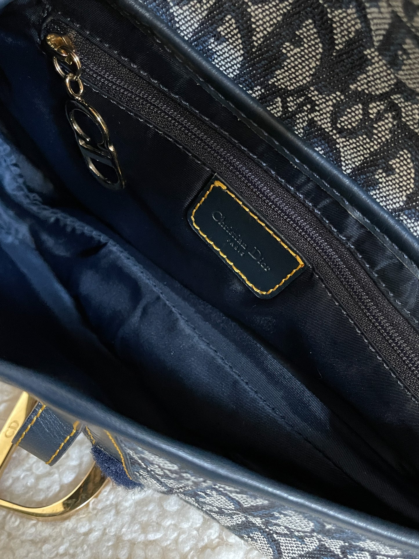 Vintage DIOR Saddle Bag