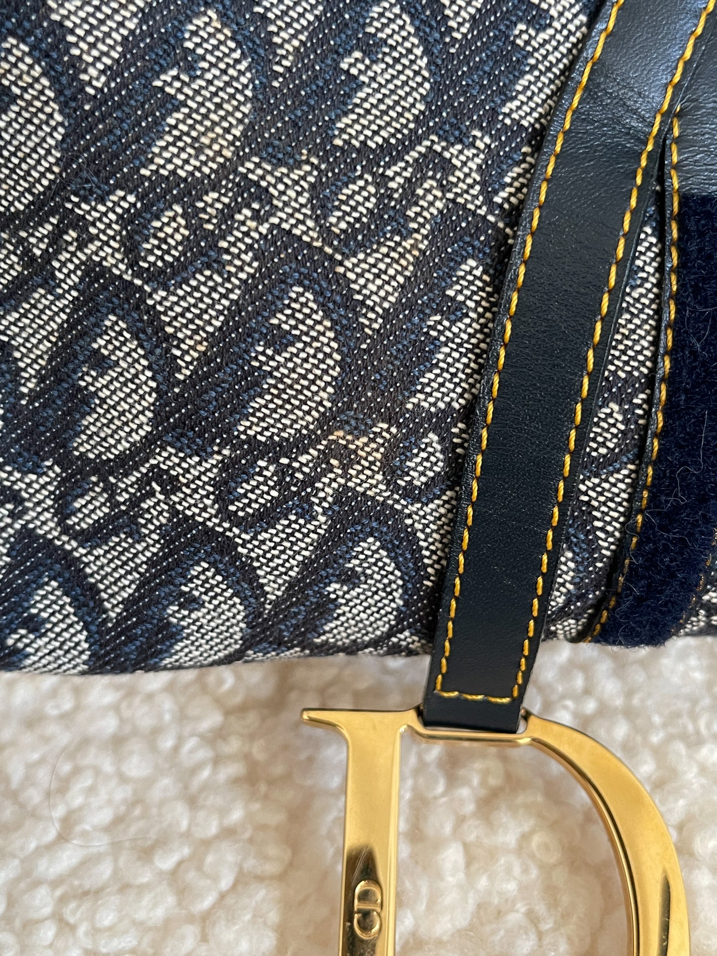 Vintage DIOR Saddle Bag