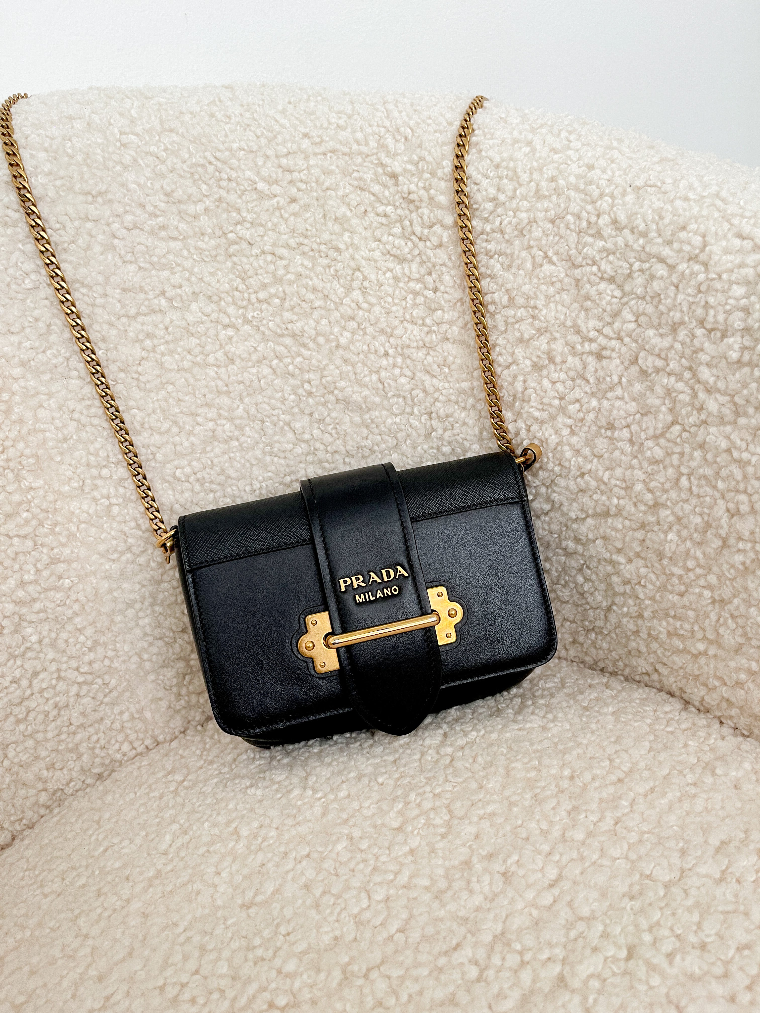 A Closer Look: Prada Cahier Bag