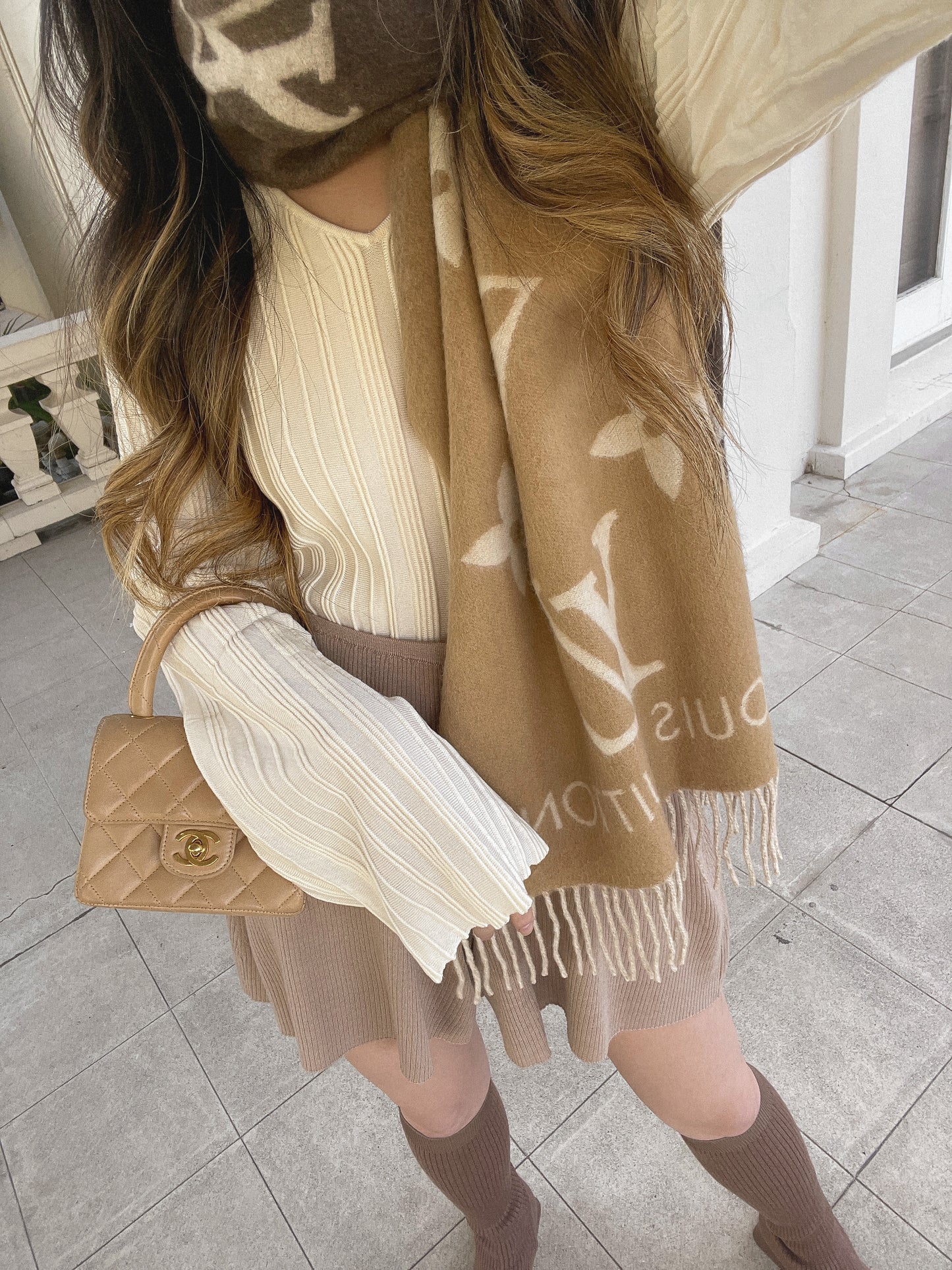 LOUIS VUITTON Reykjavik Gradient Scarf