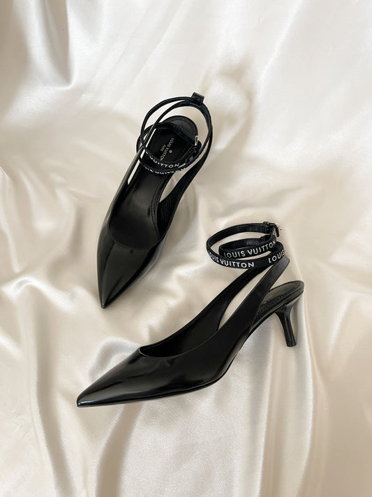 LOUIS VUITTON Slingback Pumps