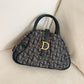 Vintage DIOR Double Saddle Bowler Bag