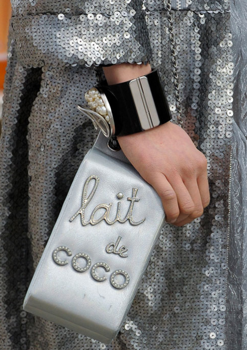 CHANEL AW14 Runway Milk Carton Bag