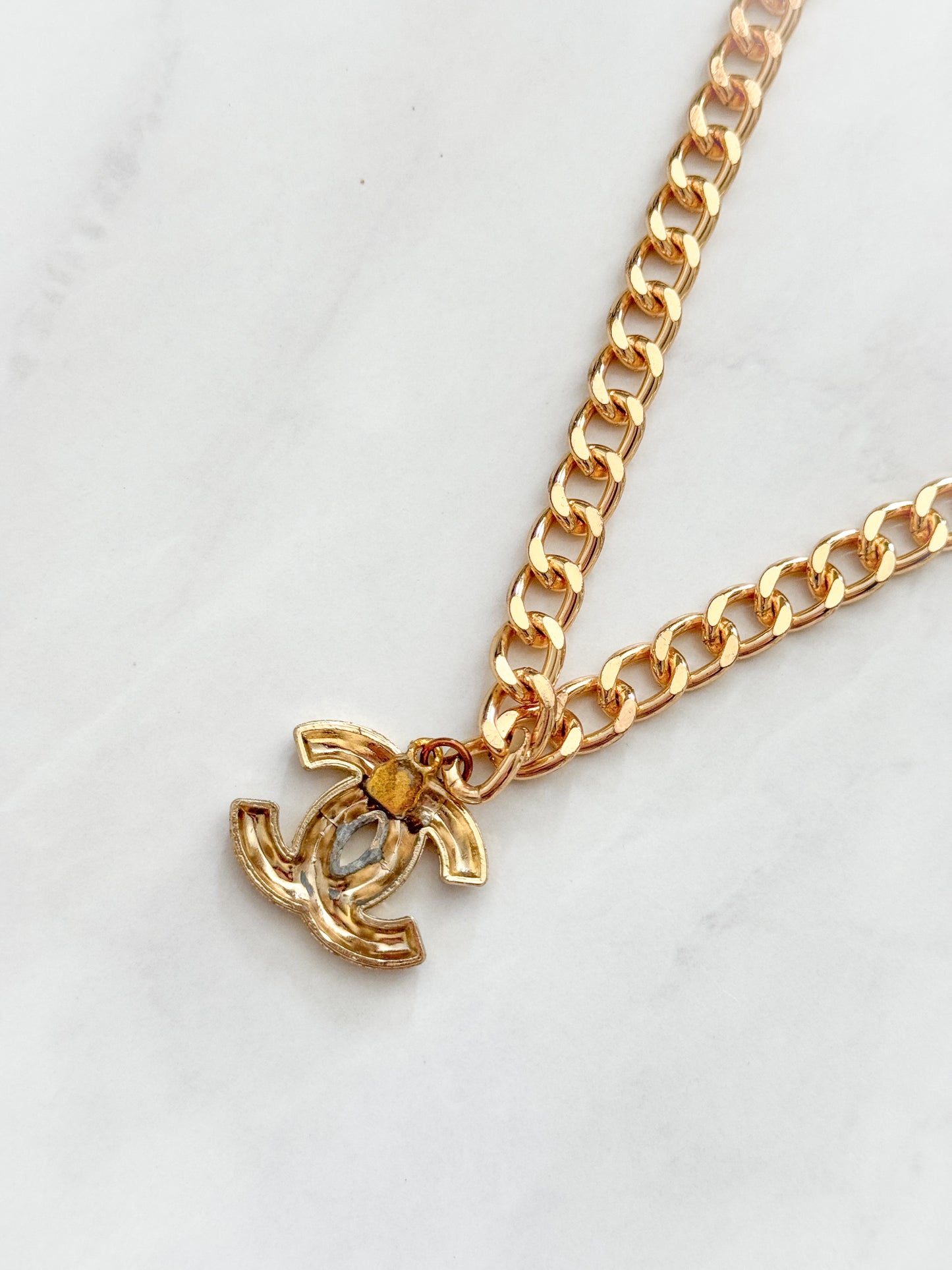 Vintage CHANEL Reworked Necklace