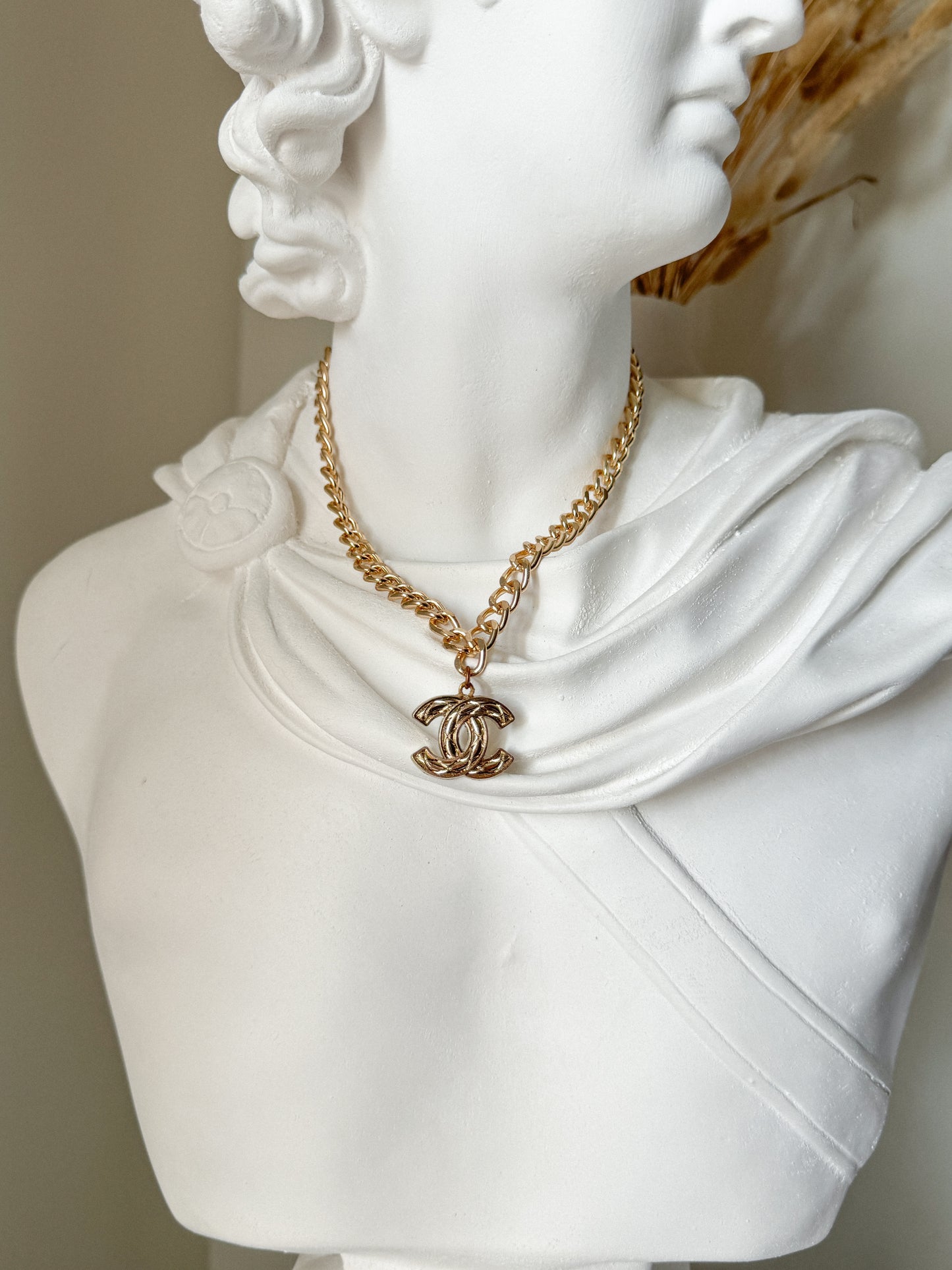 Vintage CHANEL Reworked Necklace