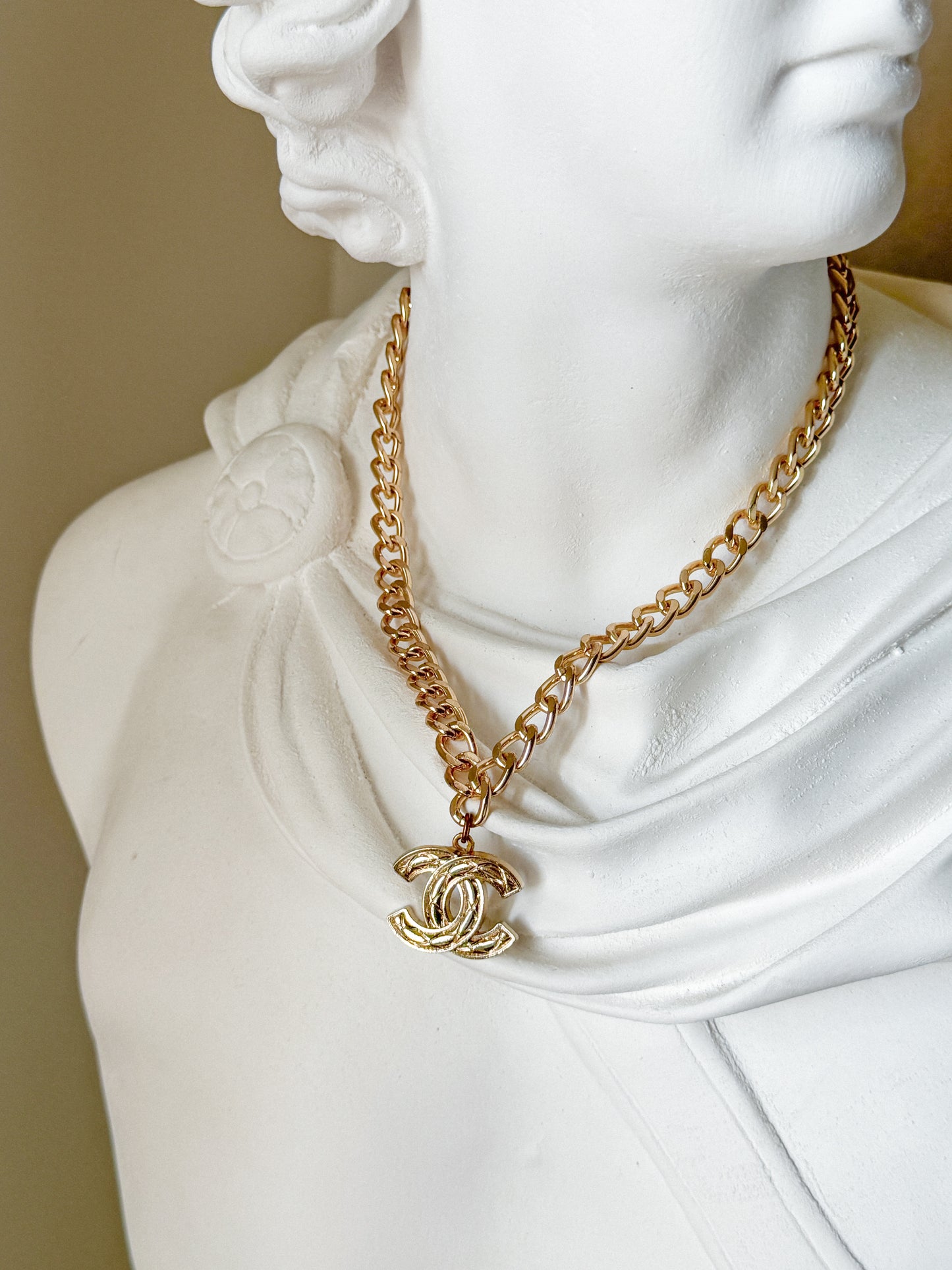 Vintage CHANEL Reworked Necklace