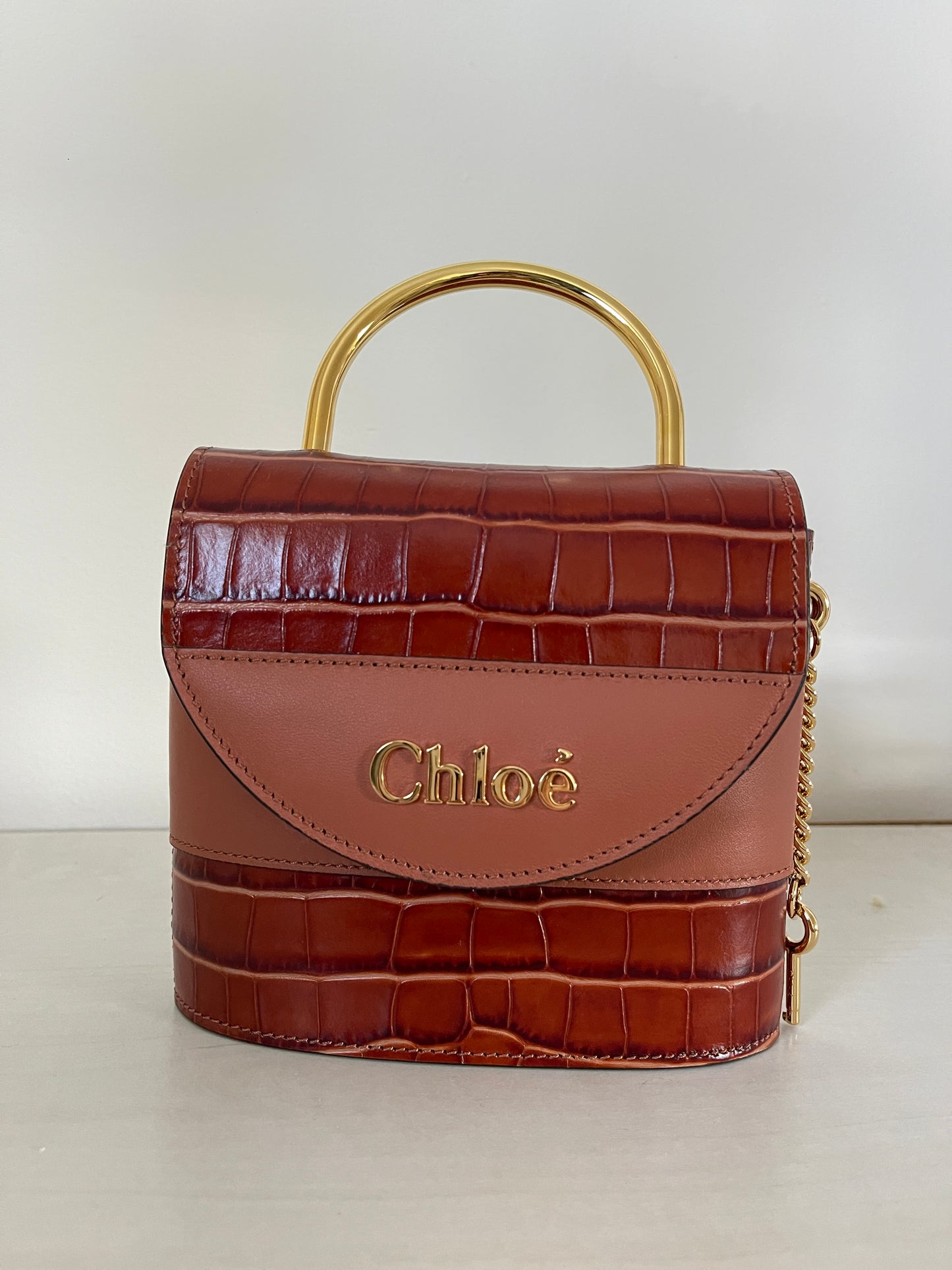 CHLOÉ Small Aby Lock Bag