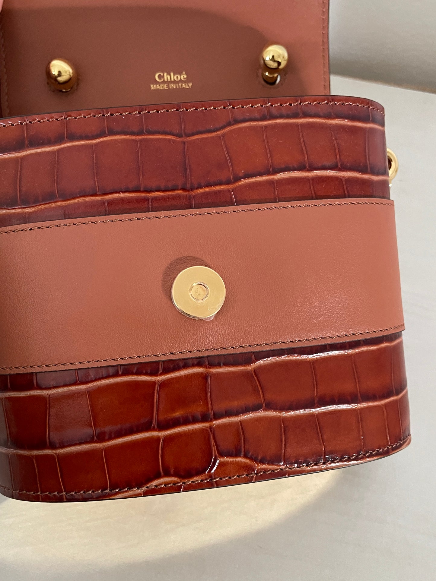 CHLOÉ Small Aby Lock Bag