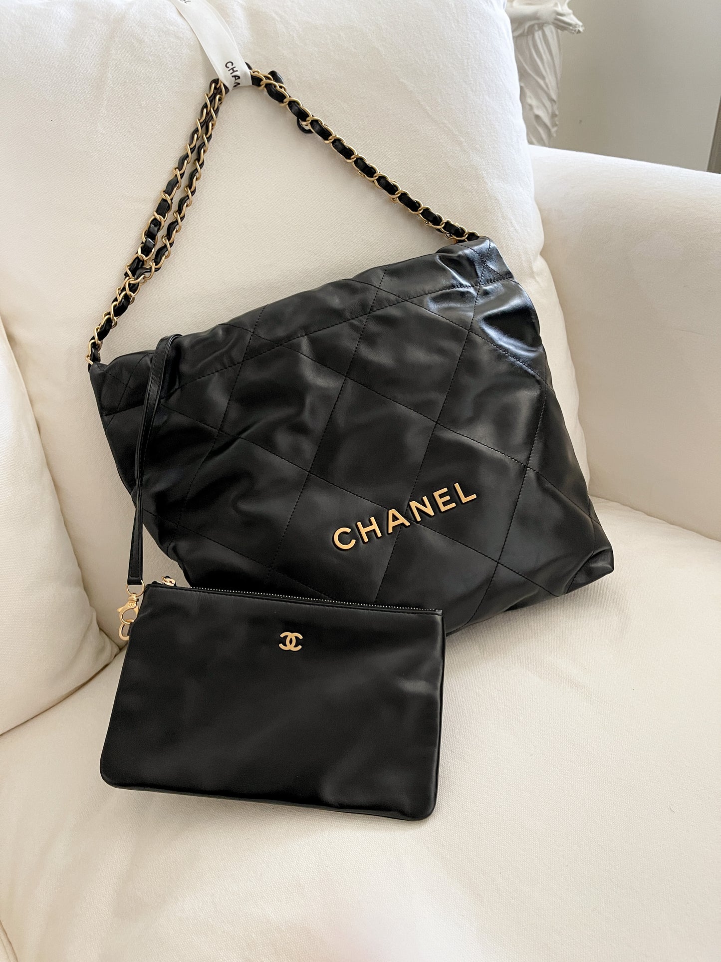 CHANEL Small 22 Handbag