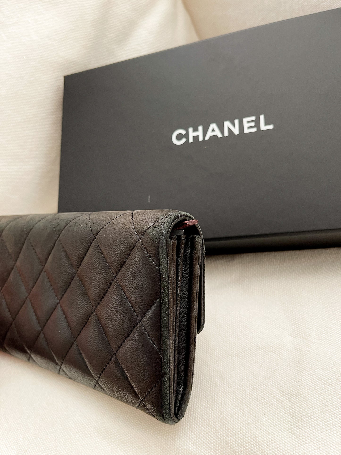 Vintage CHANEL Flap Long Wallet