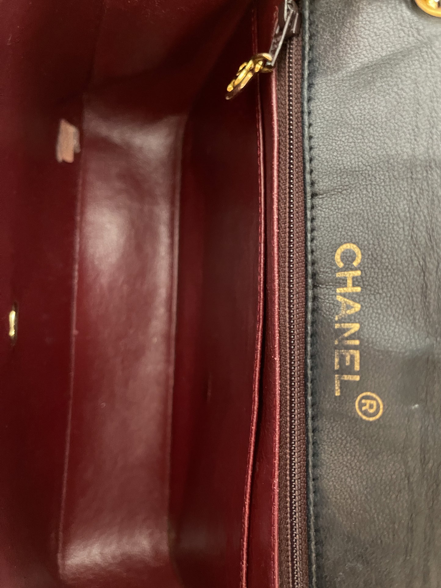 Vintage CHANEL Half Moon Flap