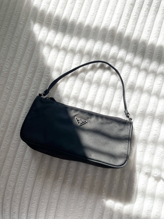 Vintage PRADA Tessuto Pochette