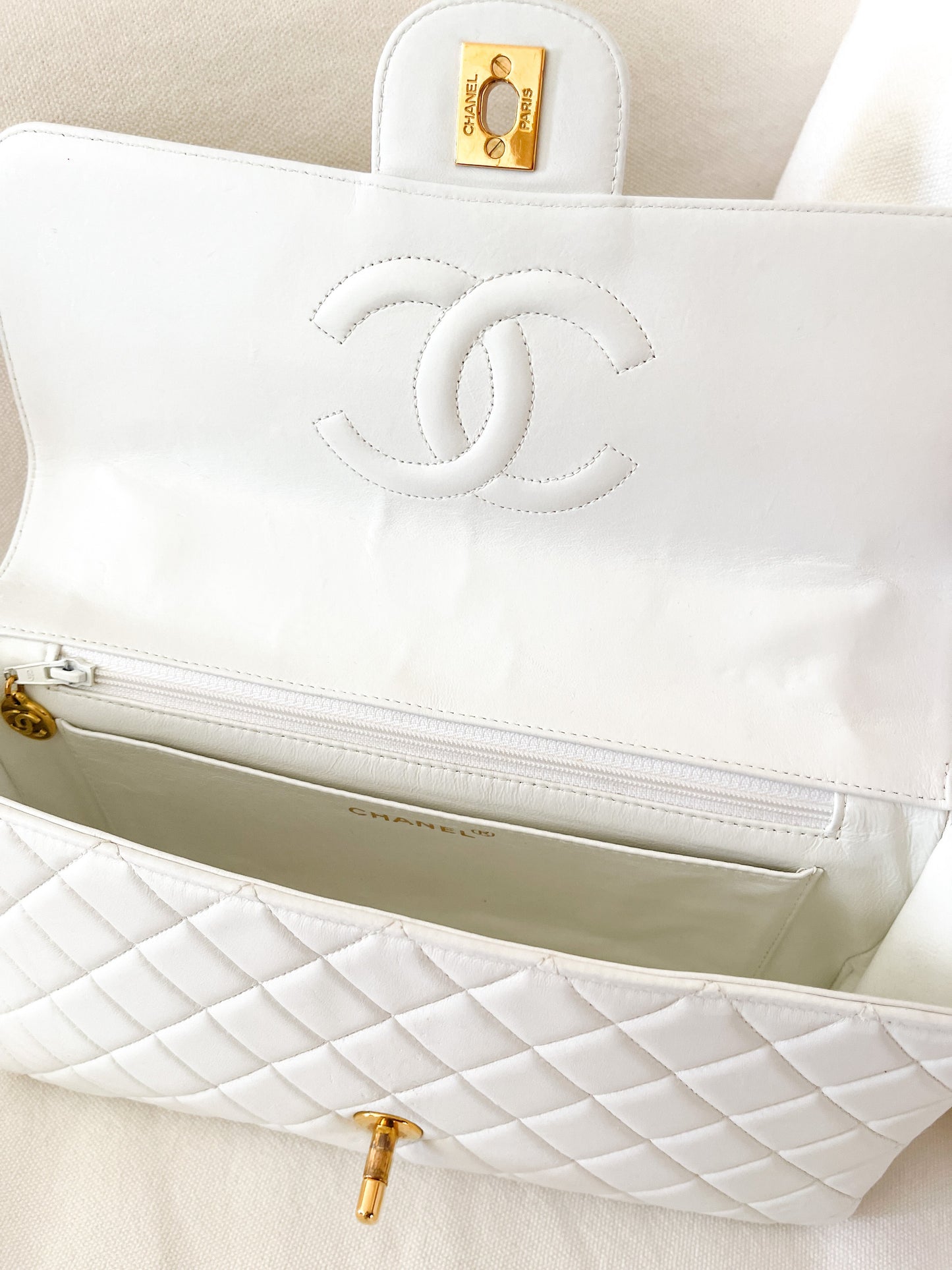 Chanel matelasse single flap - Gem