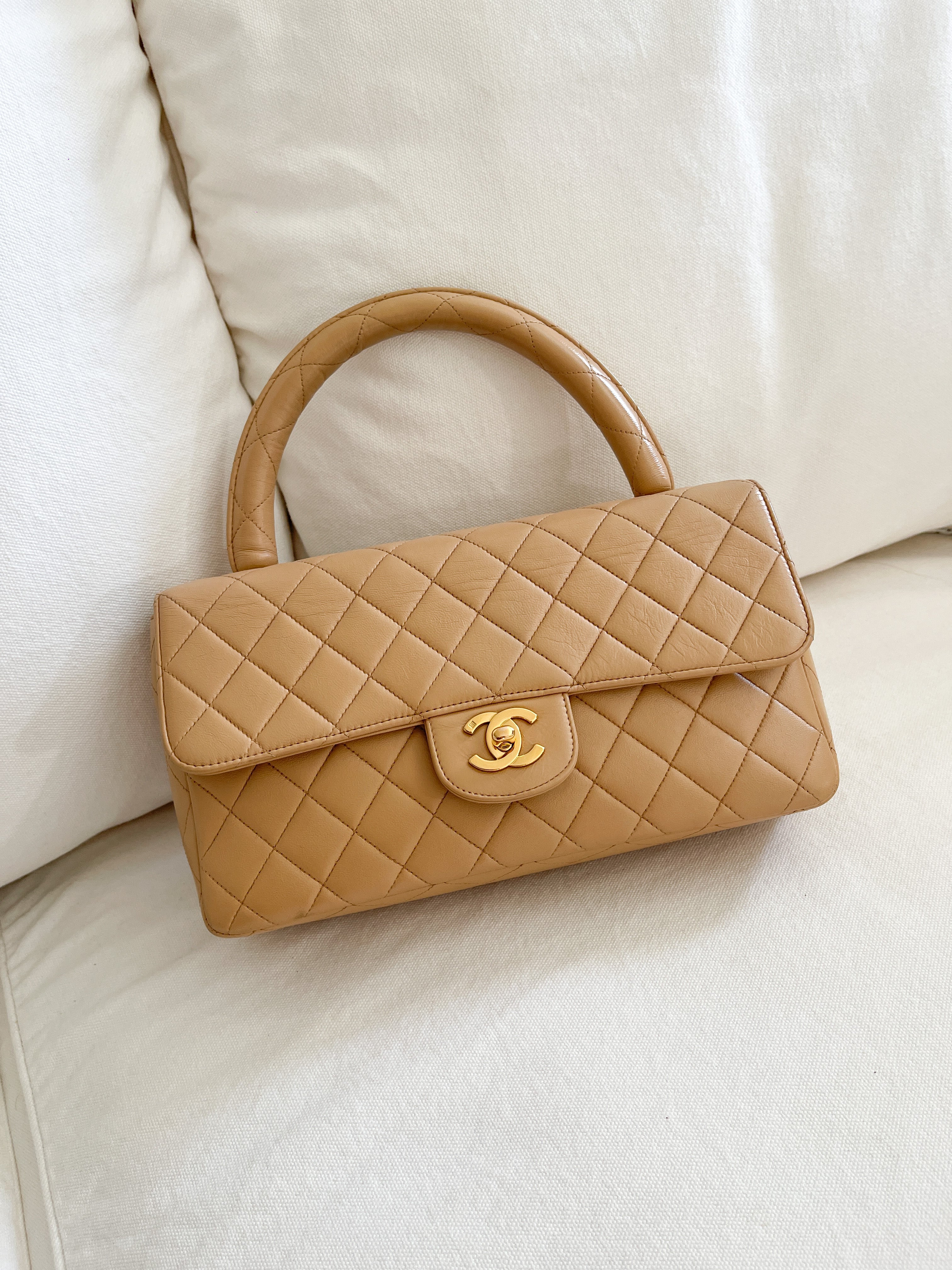 Chanel 1994 Vintage Gold Parent-Child Kelly Flap Bag 24k GHW – Boutique  Patina