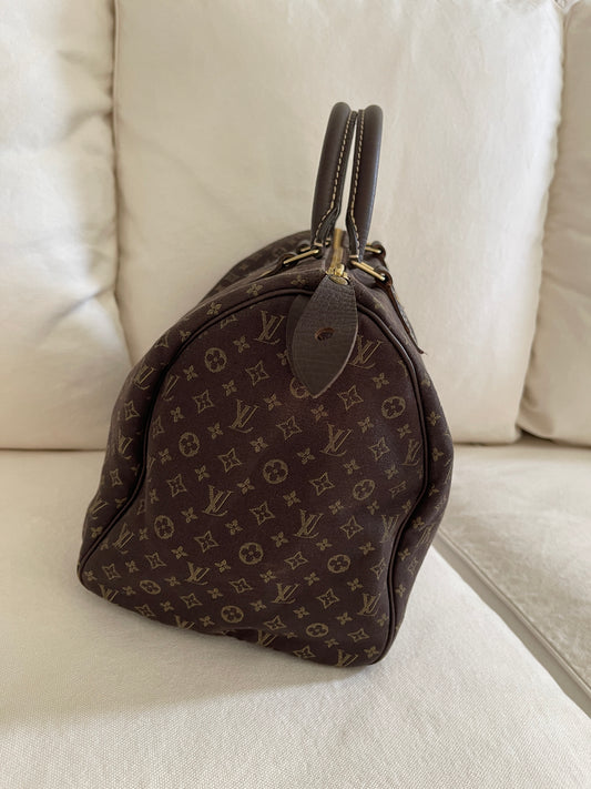 Vintage LOUIS VUITTON Denim Speedy 30