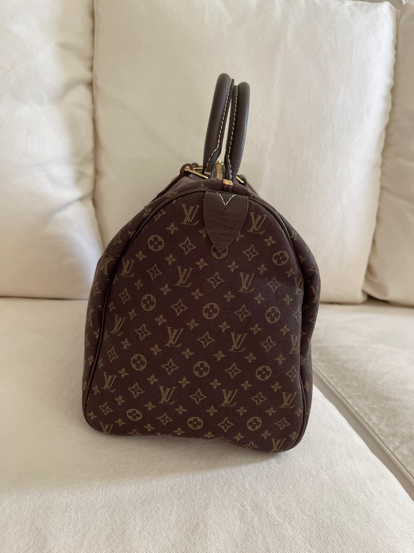 Vintage LOUIS VUITTON Denim Speedy 30