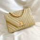Vintage CHANEL Chevron Single Flap