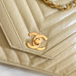 Vintage CHANEL Chevron Single Flap