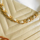 Vintage CHANEL Chevron Single Flap