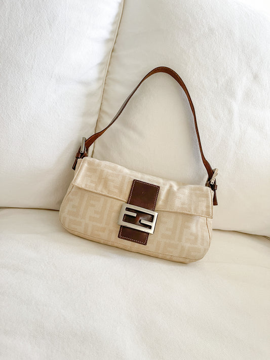 Vintage FENDI Zucca Baguette Bag