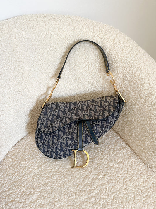 Vintage DIOR Saddle Bag