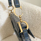 Vintage DIOR Saddle Bag
