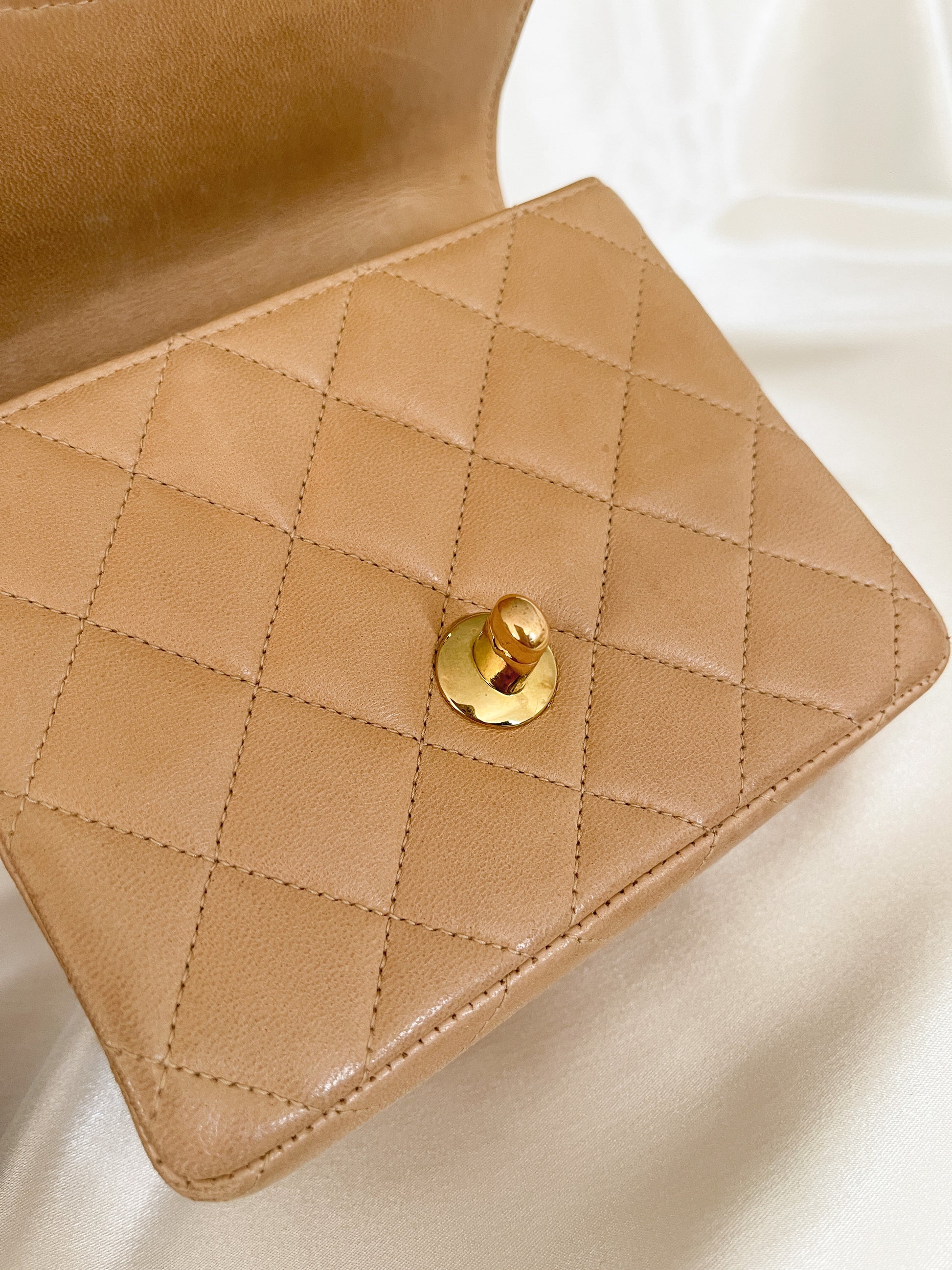 Chanel 2022 Pearl Crush Mini Square Flap Bag - ShopStyle