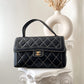 Vintage CHANEL Wild Stitch Top Handle Flap Bag
