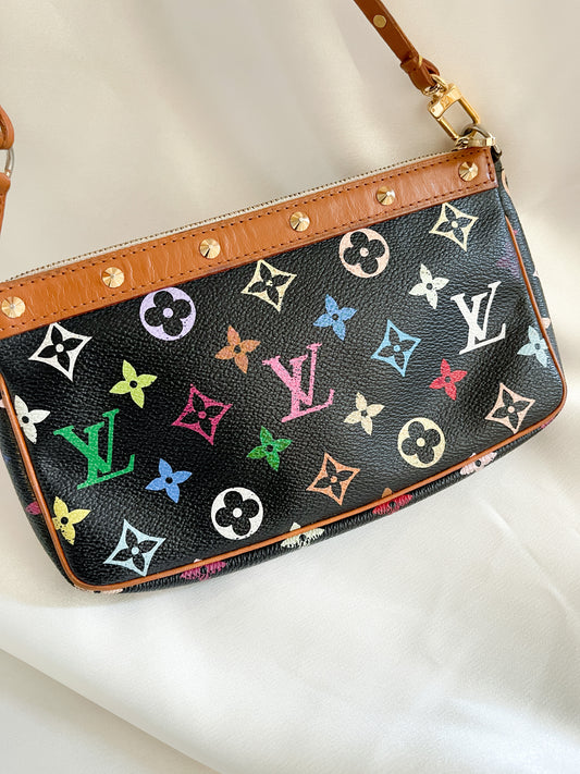 Vintage LOUIS VUITTON x TAKASHI MURAKAMI Pochette