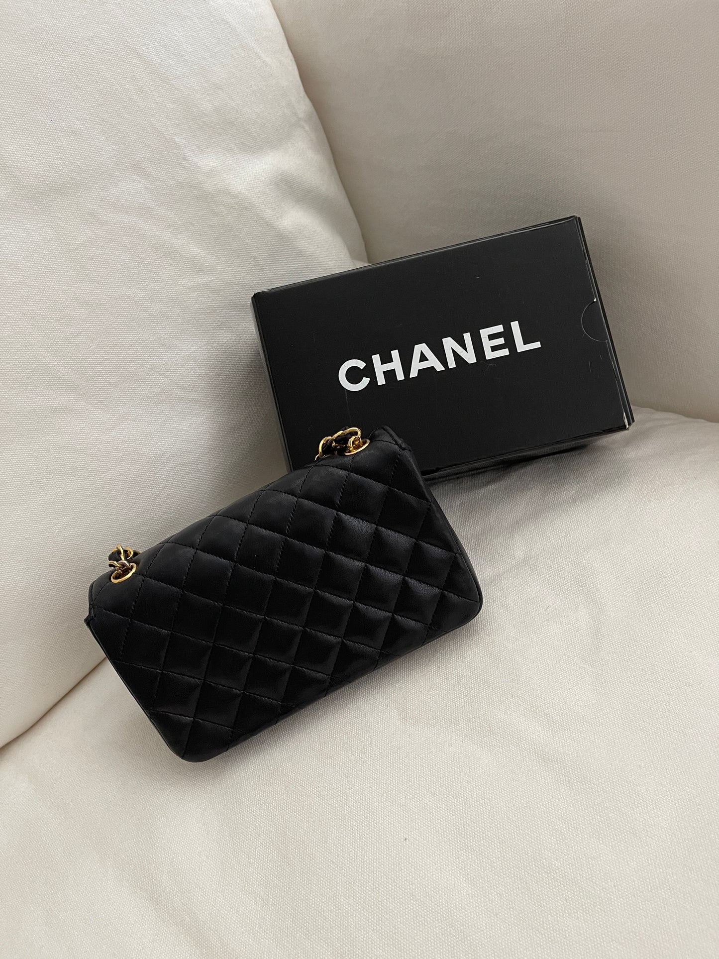 Vintage CHANEL Mini Half Flap