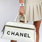 Vintage CHANEL Headband & Wristband Set