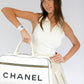 Vintage CHANEL Headband & Wristband Set